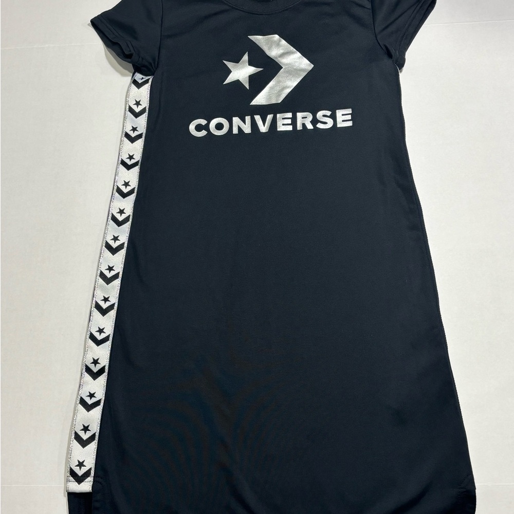 Converse Girls T-Shirt Style Dress Medium (10-12) Knee Length